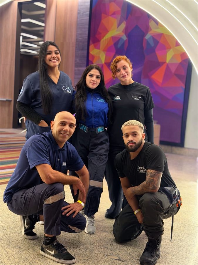 Cobertura de evento atendida pela Life Mais Saúde em São Paulo e Campinas